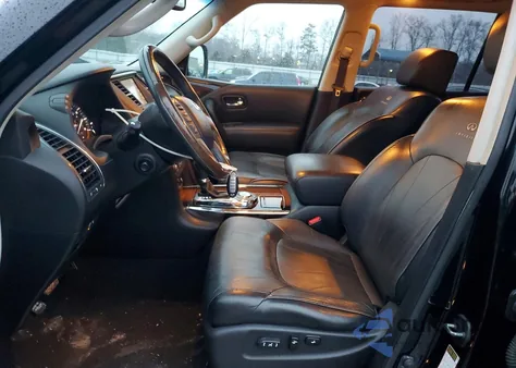 2014 Infiniti Qx80 from USA, damaged, VIN JN8AZ2NF4E9554006